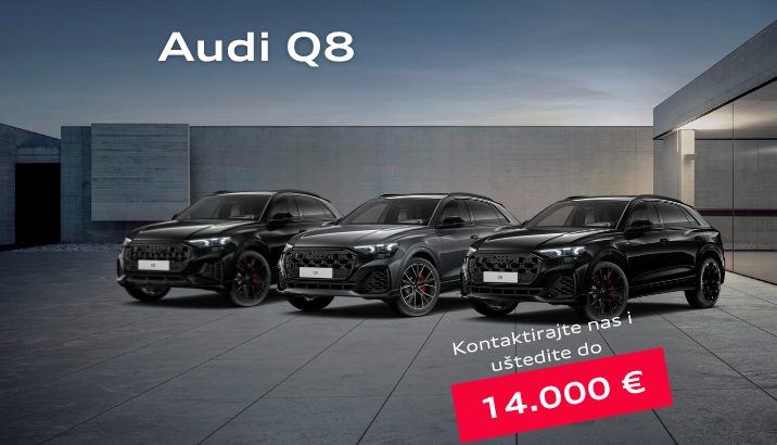 Audi Q8 uz uštede do 14.000 eura